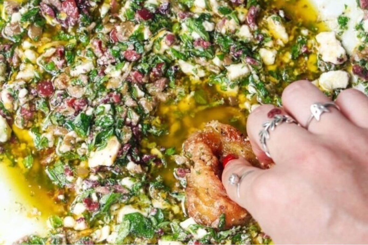 Greek Inspired Bread Dipping Oil