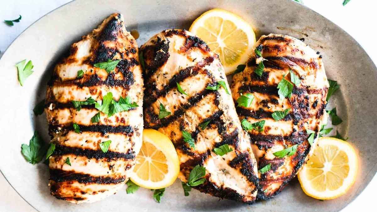 Greek Yogurt Marinated Chicken.