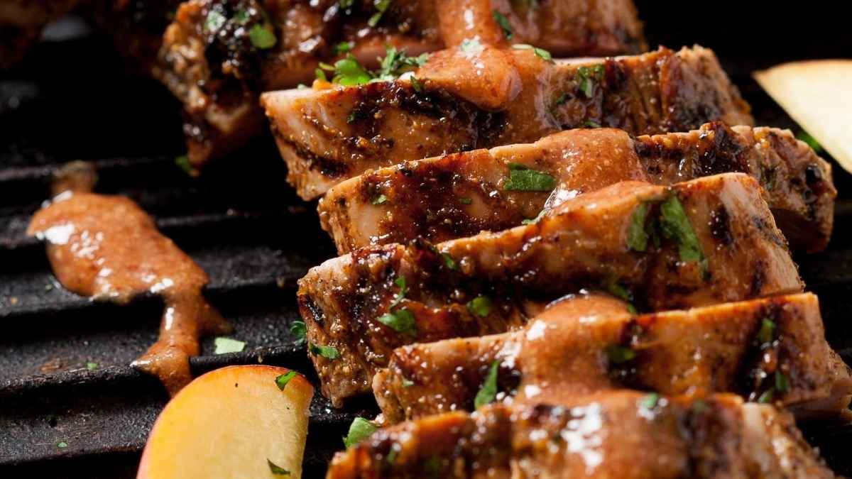 Grilled Pork Tenderloin.