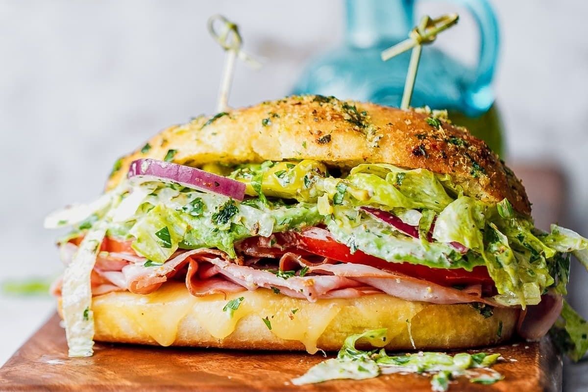 Grinder Sandwich Tiktok Viral Recipe 1