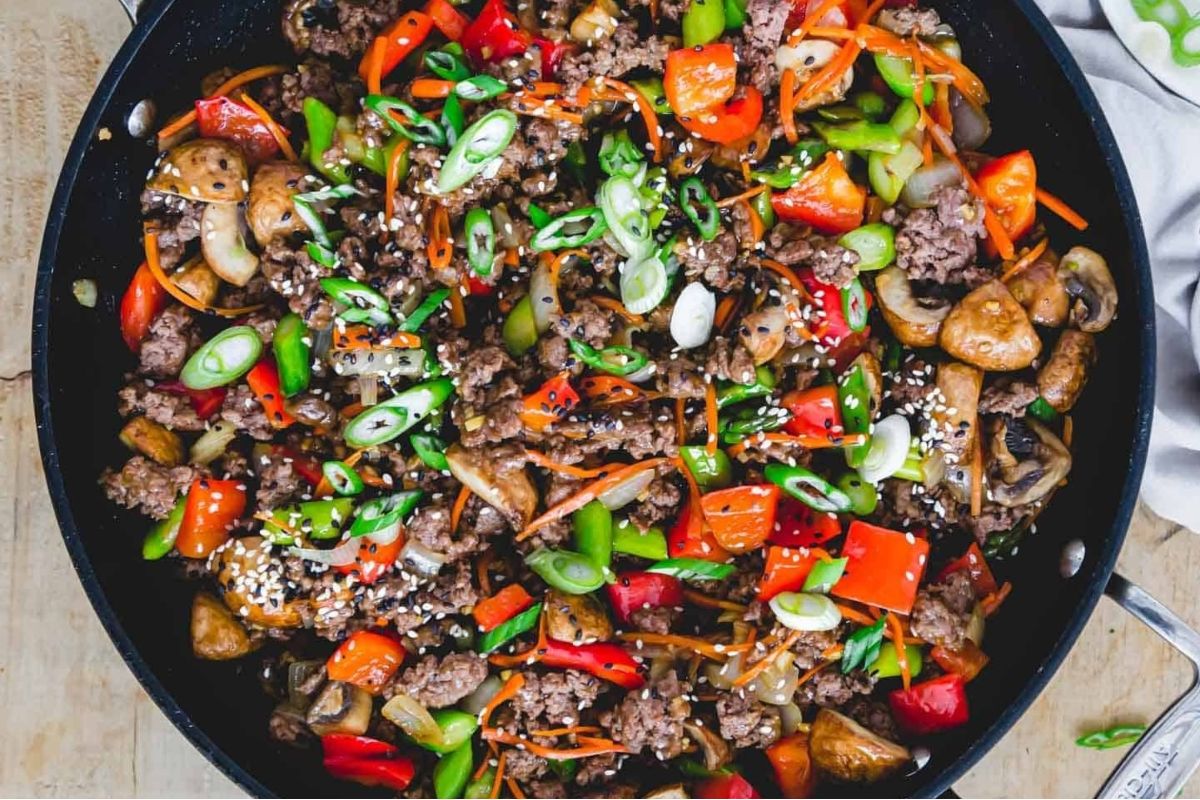 Ground Beef Stir Fry