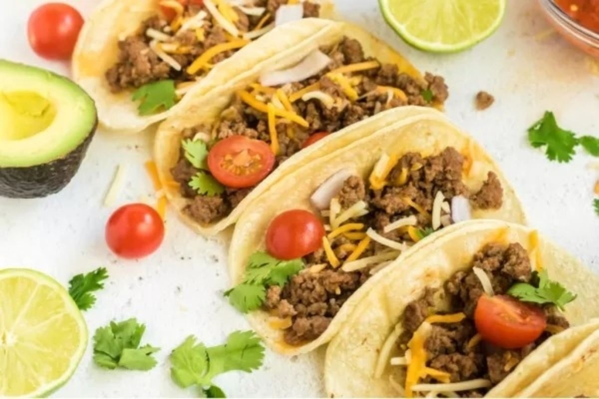 Ground Beef Street Tacos