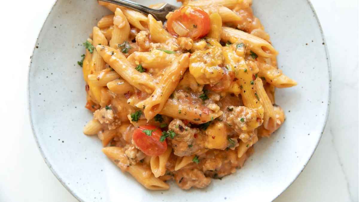 Ground Turkey Pasta Recipe.