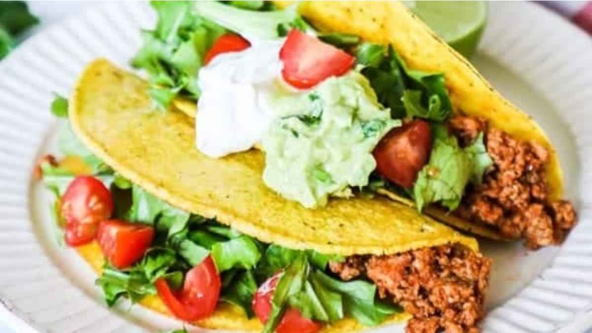 Ground Turkey Tacos.