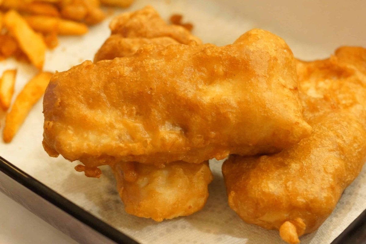 Guinness Beer Battered Cod