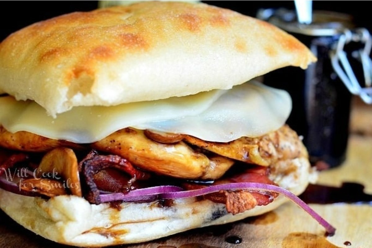 Guinness Glaze Chicken Sandwich