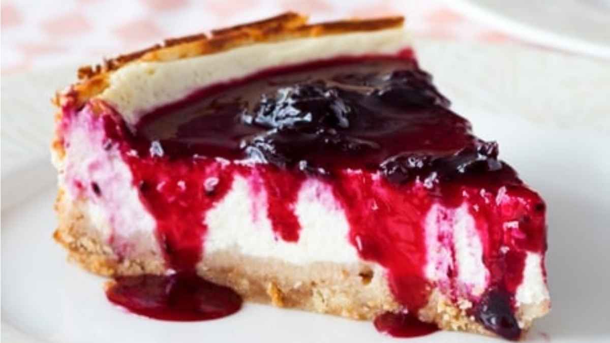 Healthy Cheesecake With Cottage Cheese.