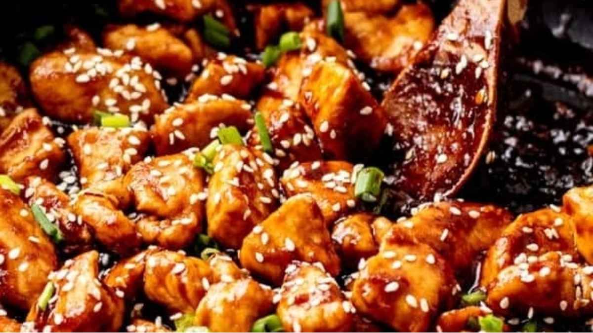 Healthy Orange Chicken Recipe.