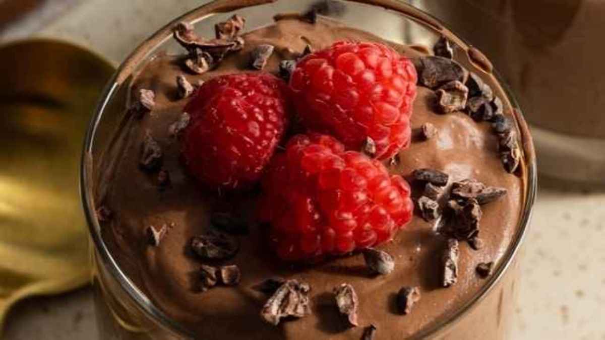 High Protein Chocolate Silken Tofu Mousse.