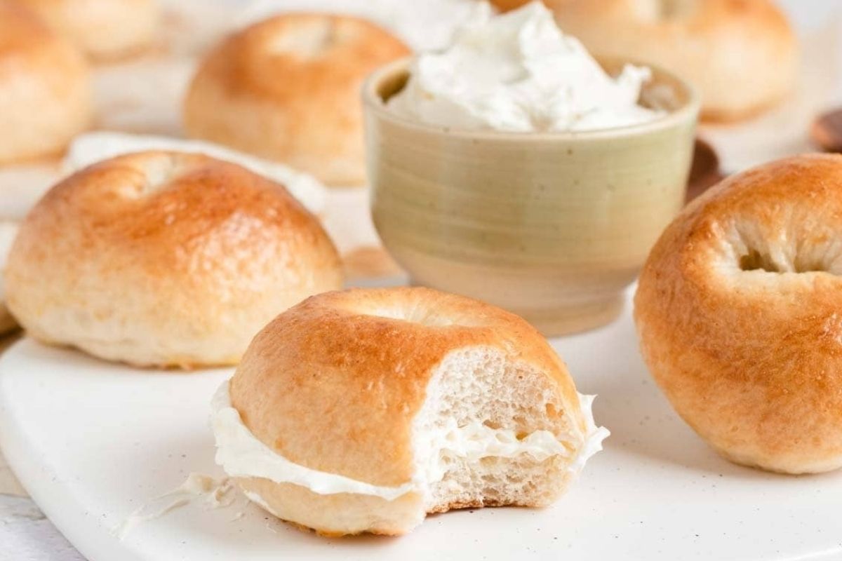 Homemade Mini Bagels