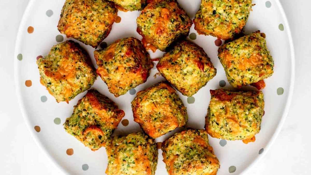 Homemade Veggie Tots In Air Fryer.