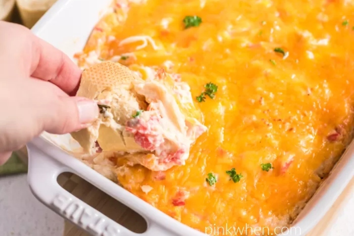 Delicious Hot Crab Dip.