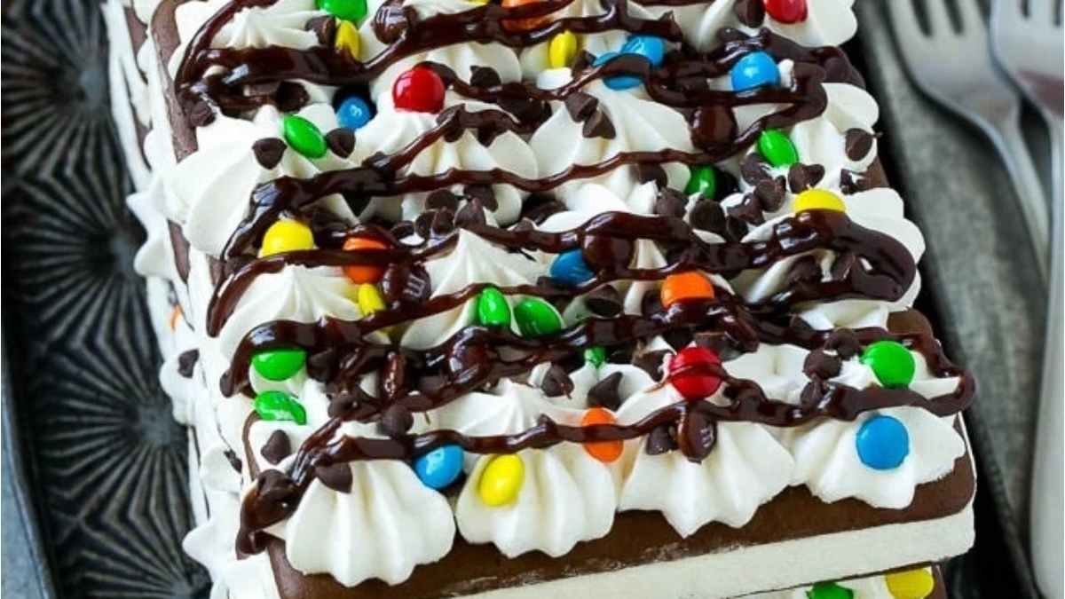 Ice Cream Sandwich Cake.