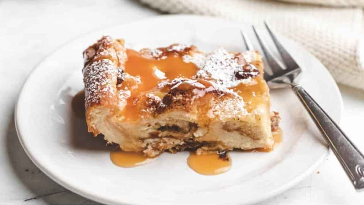 Irish Bread Pudding.