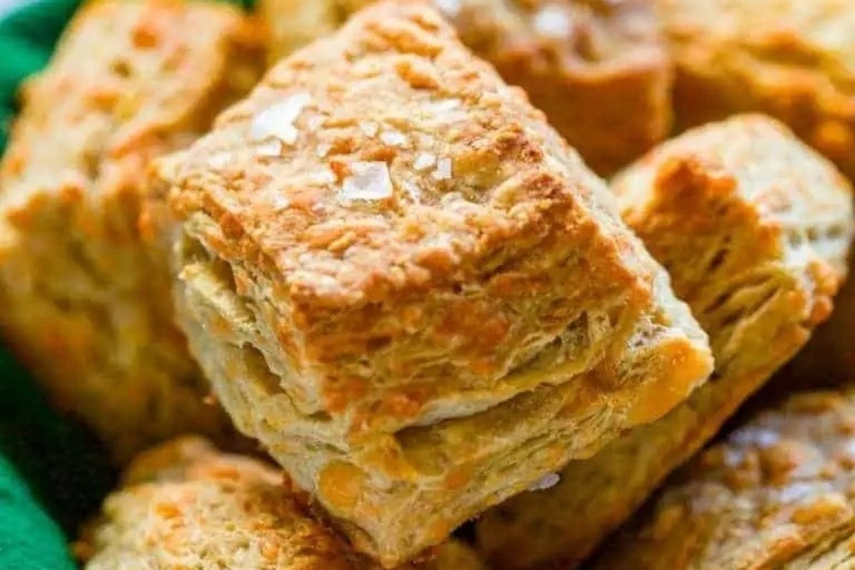 Irish Cheddar And Stout Biscuits