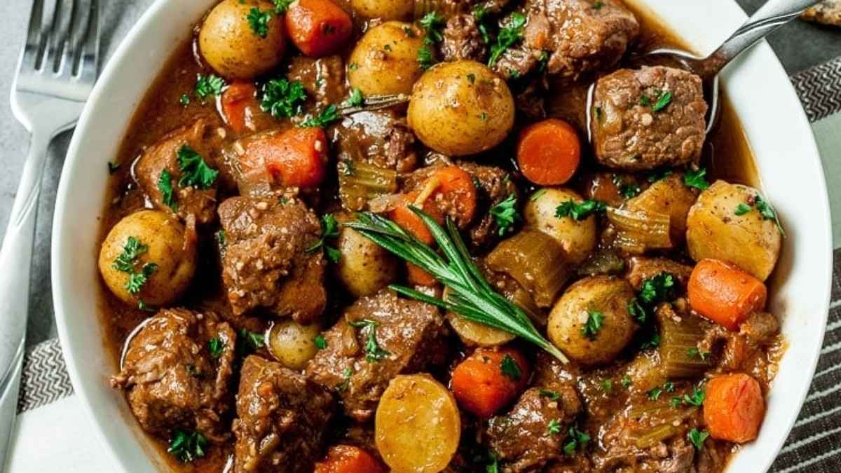 Irish Guinness Beef Stew.