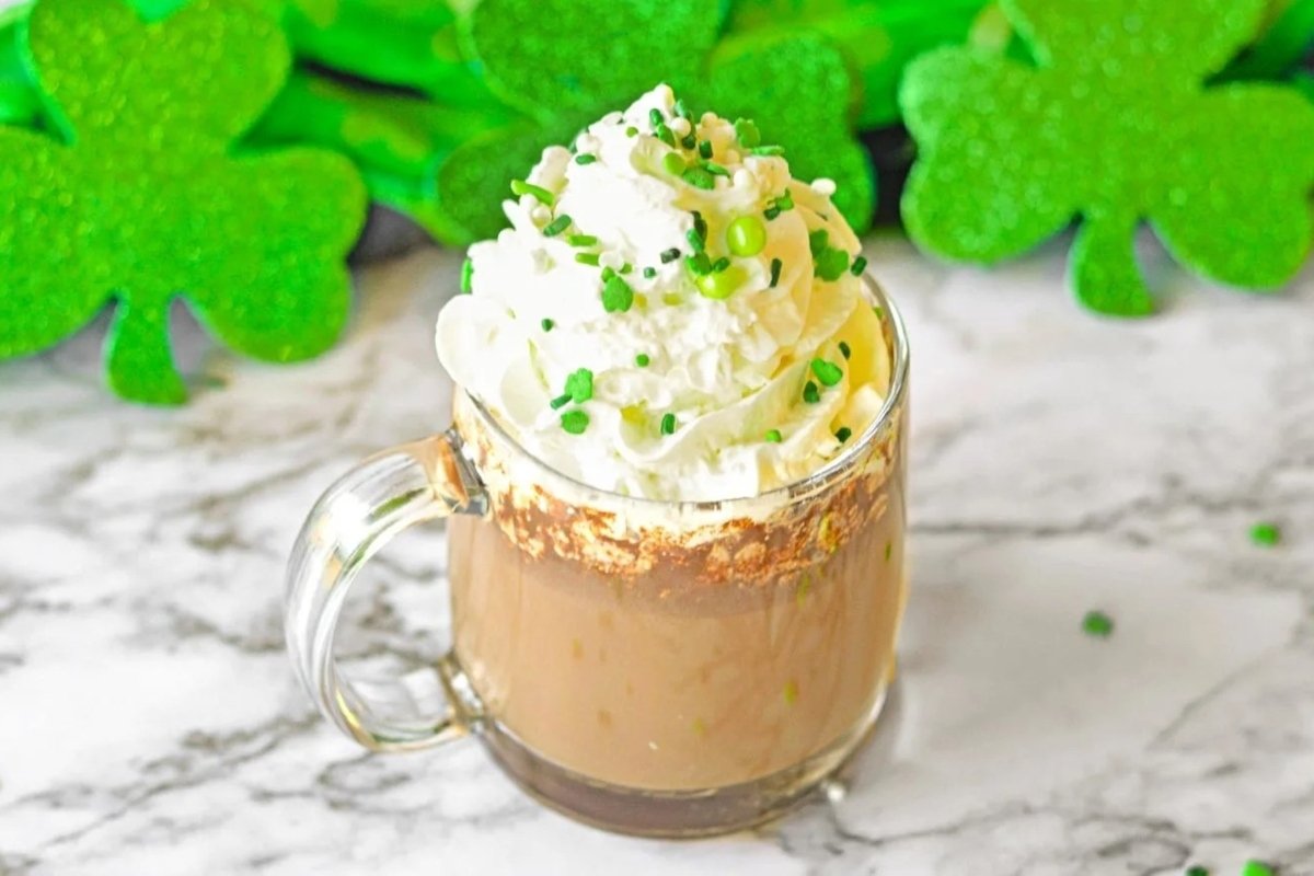 Irish Hot Chocolate St Patricks Day Drink