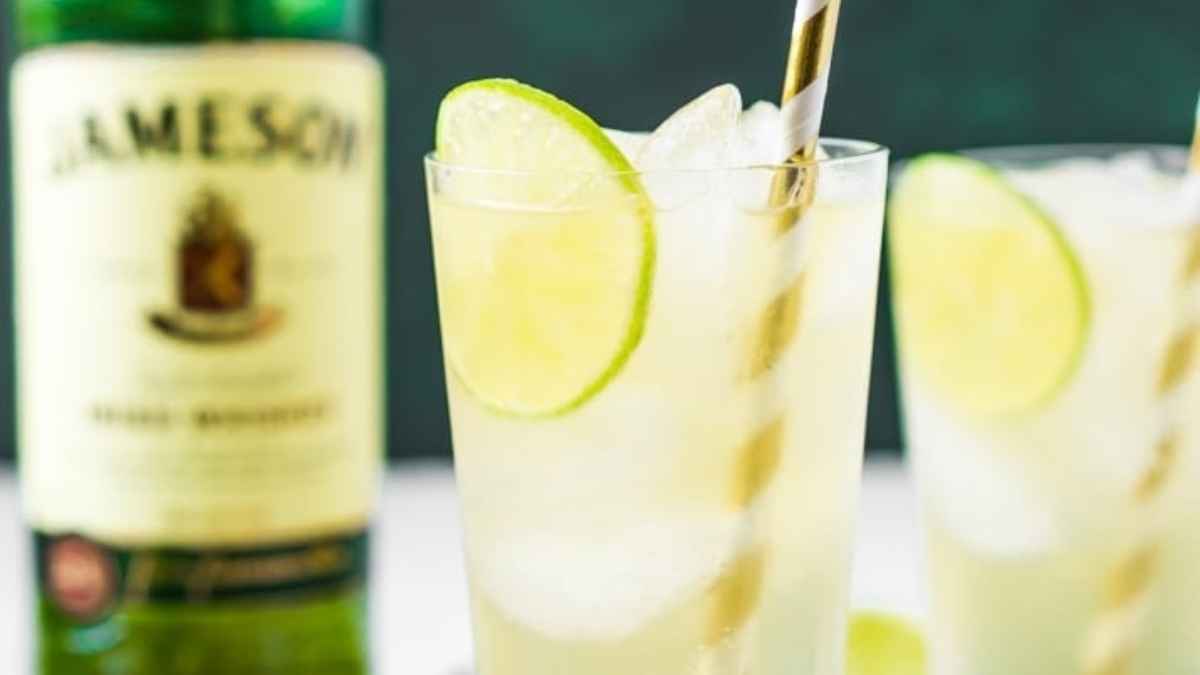 Irish Mule Cocktail. 
