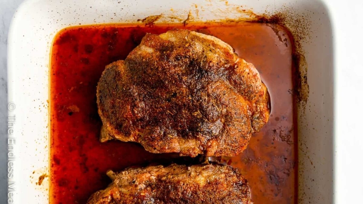 Juicy Baked Pork Chops (Super Easy Recipe!).