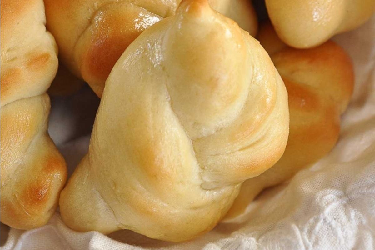 Knotted Dinner Rolls