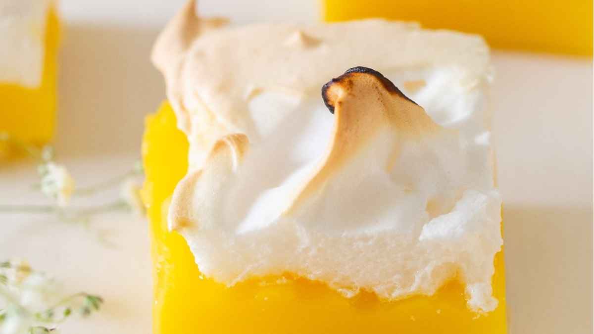 Lemon Meringue Pie Bars.