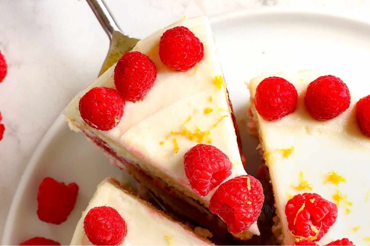 Lemon Raspberry Cake Recipe