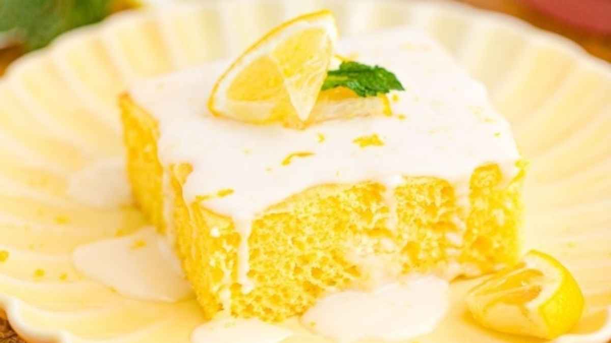 Lemon Sheet Cake.