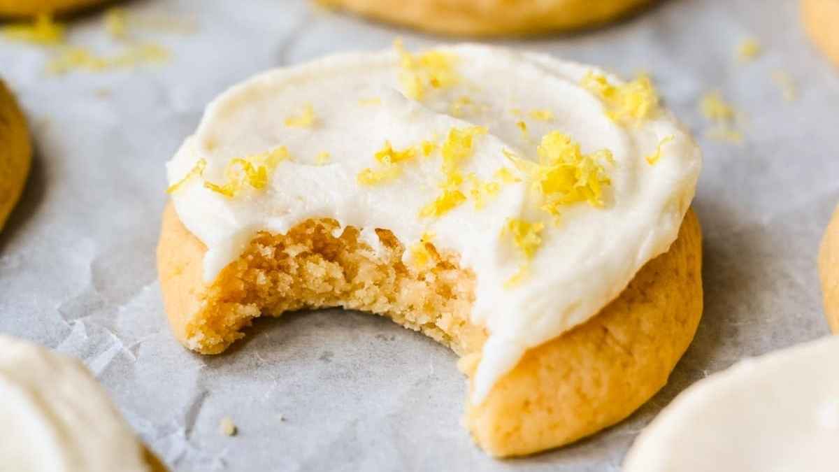 Lemon Sugar Cookies. 