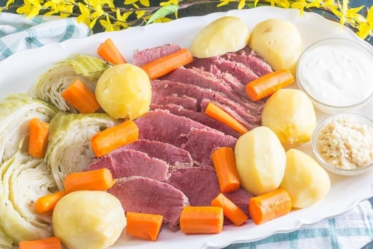 Low Fodmap Corned Beef Cabbage