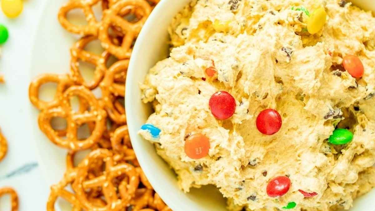 Monster Cookie Dough Dip. 