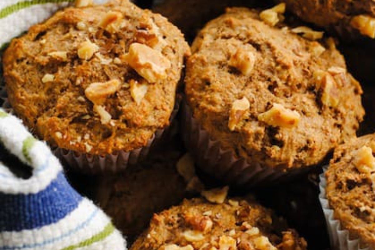 Maple Pecan Bran Muffins