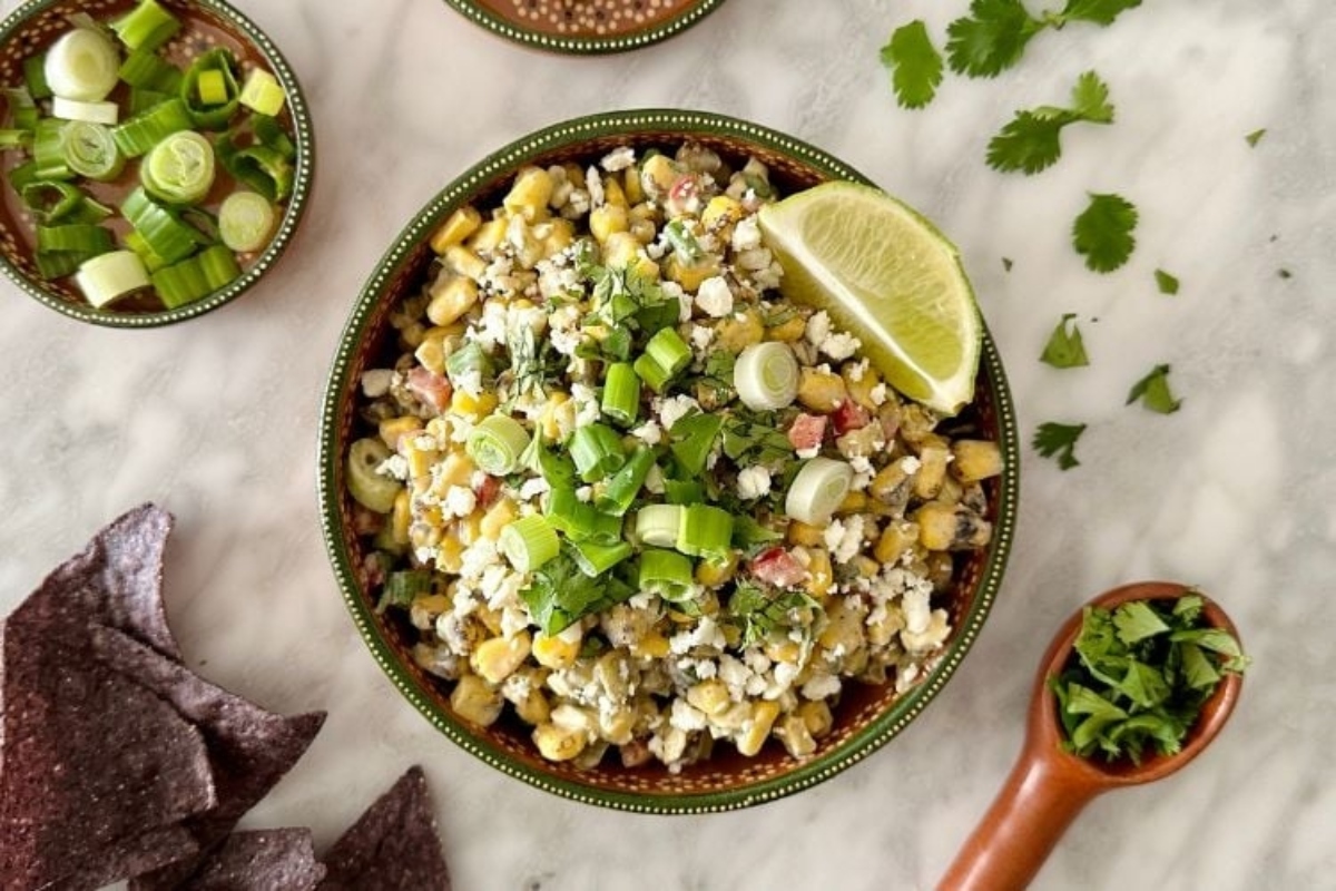 Mexican Street Corn Dip.