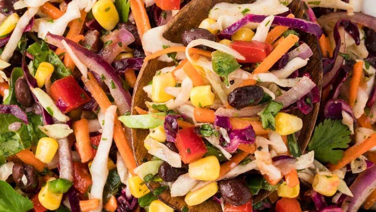 Mexican Coleslaw Salad. 