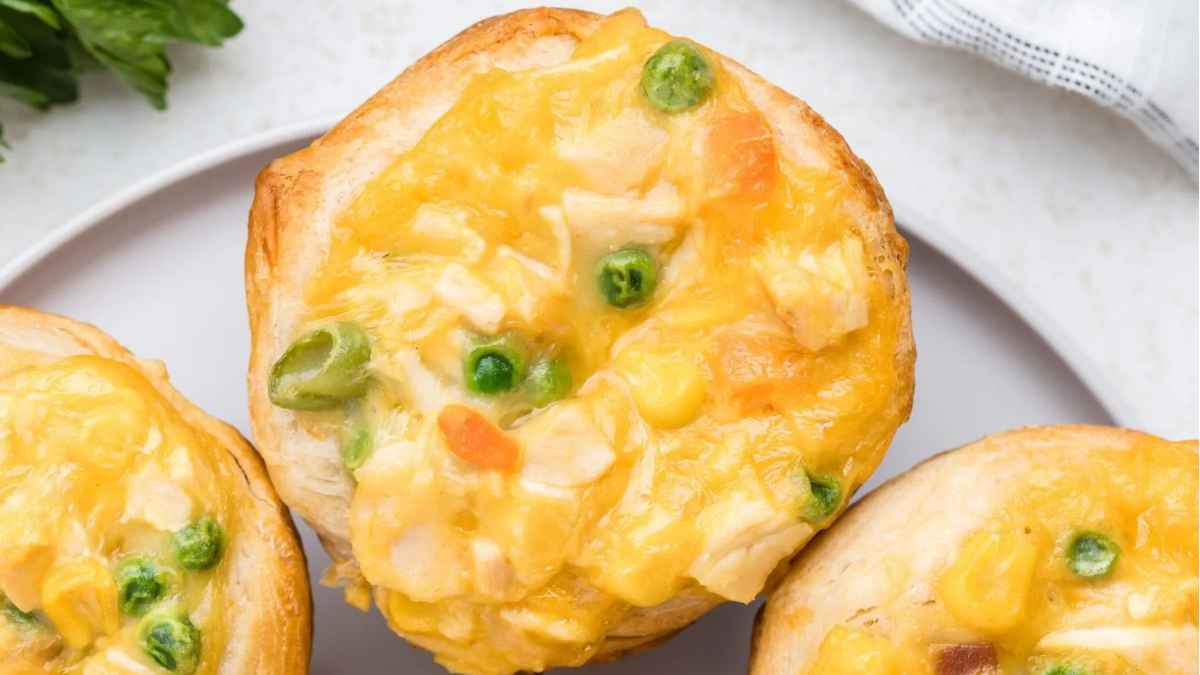 Mini Chicken Pot Pies.
