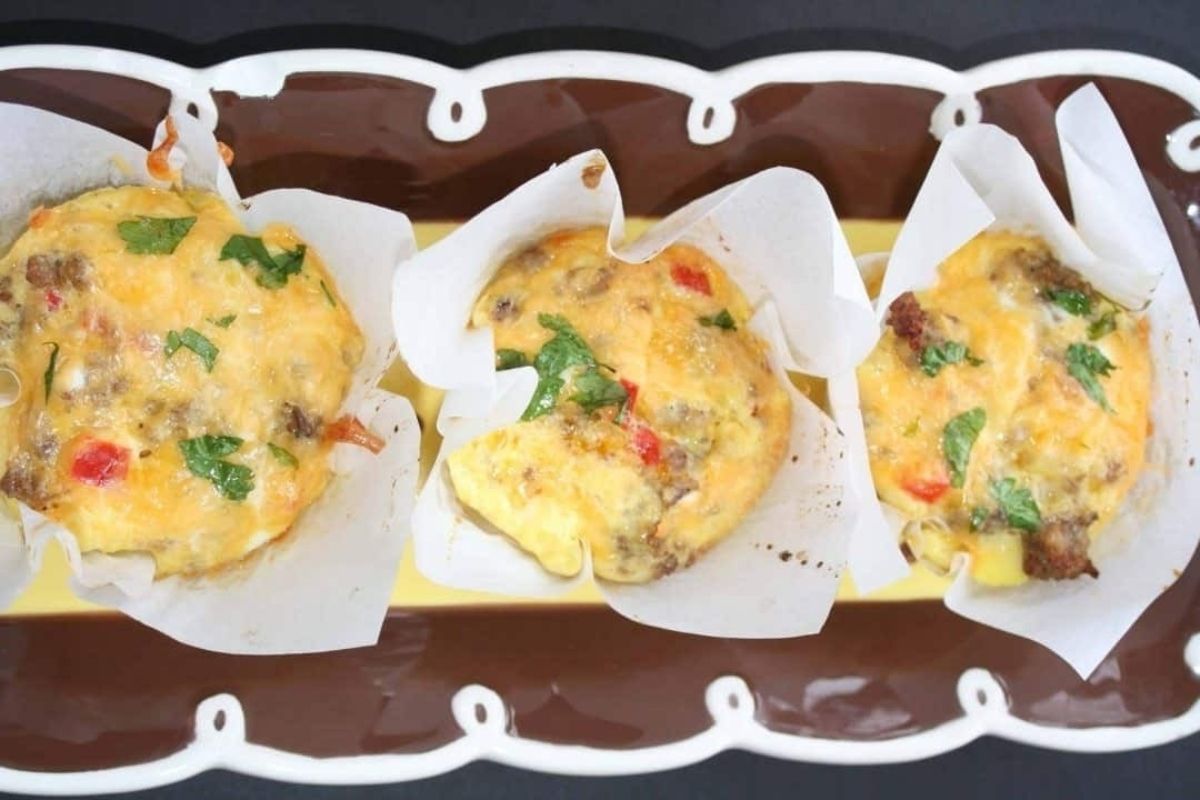 Mini Sausage And Egg Casseroles