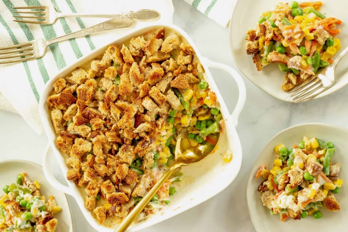 Mixed Vegetable Casserole.