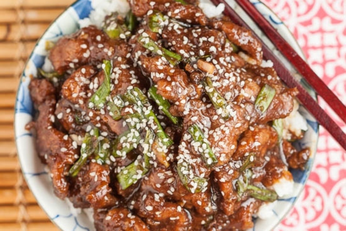 P.F. Chang's Mongolian Beef.