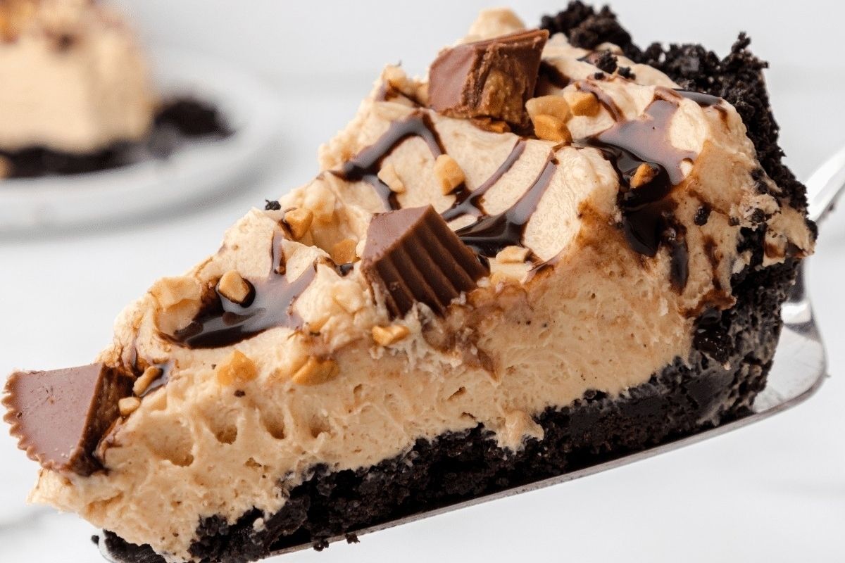 No Bake Peanut Butter Pie