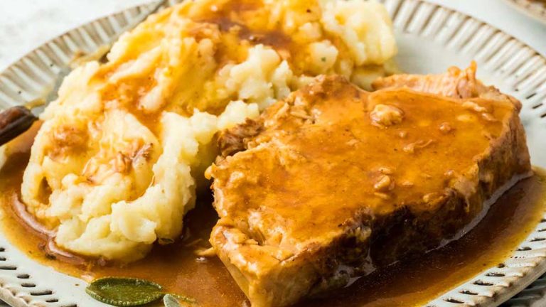 Old Fashioned Pork Roast.