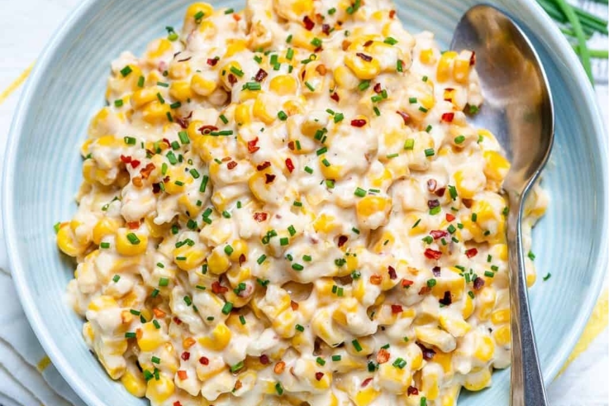 The Best Creamed Corn Recipe.