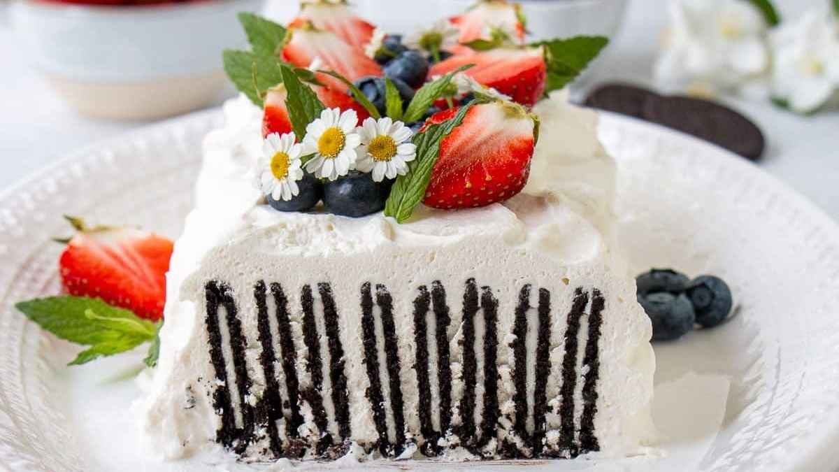 Oreo Icebox Cake