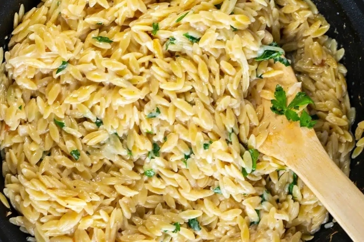 Parmesan Orzo.