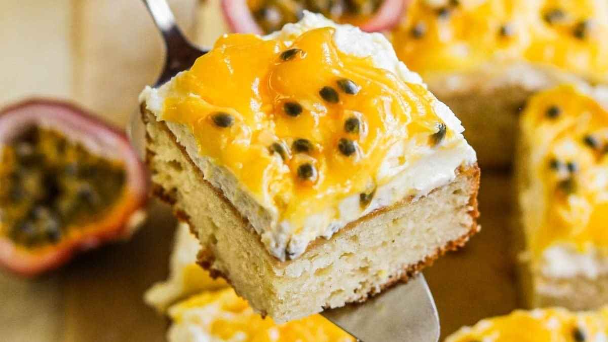 Passion Fruit Cake.