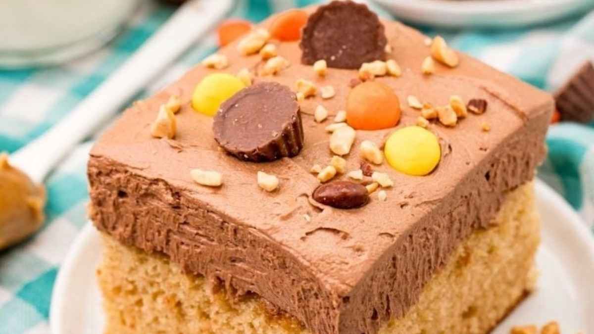 Peanut Butter Sheet Cake