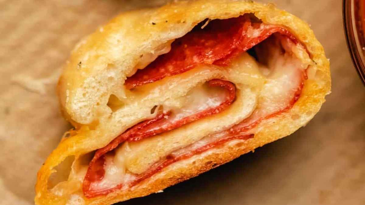 Pepperoni Bread. 