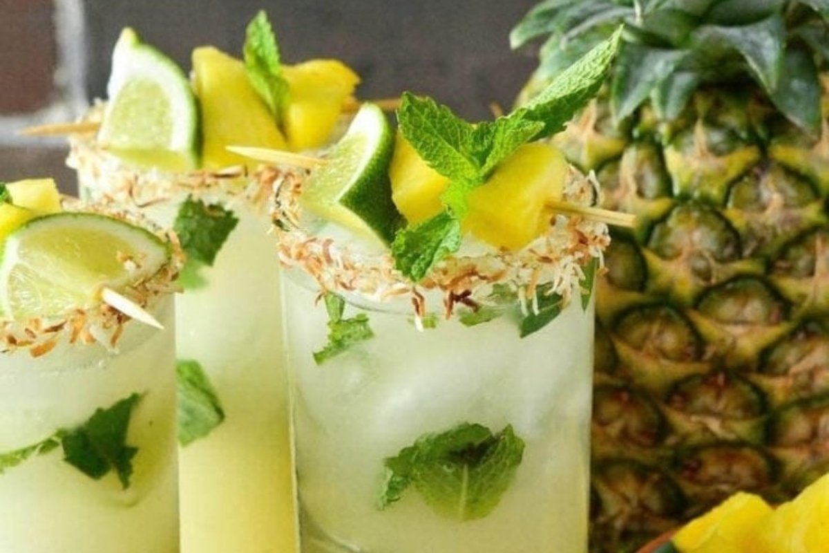 Pineapple Coconut Mojito