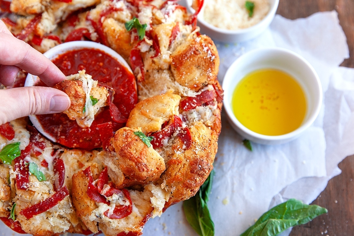 Pizza Monkey Bread.
