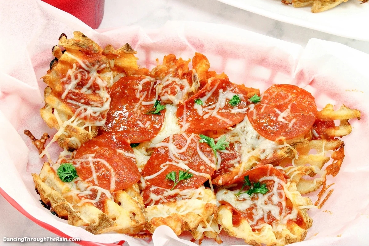 Pizza Waffle Fries.