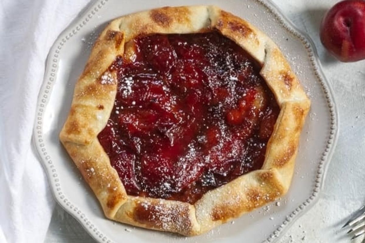 Plum Galette Easy Plum Pie