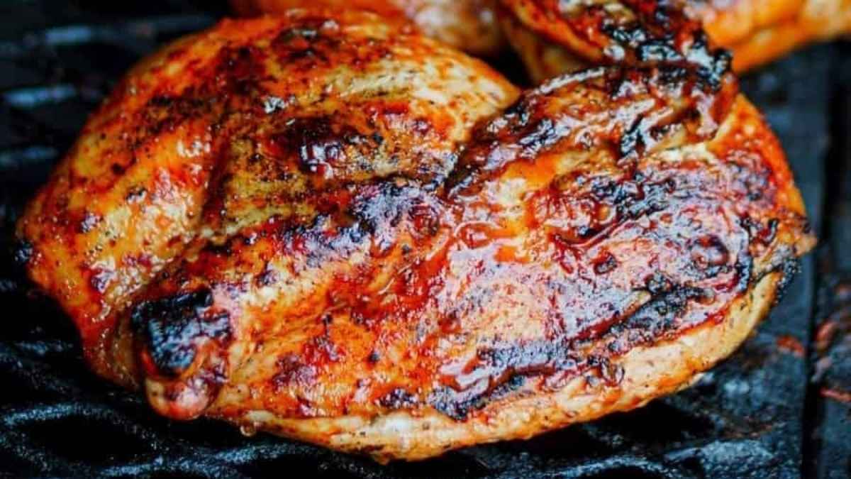 Pollo Asado Al Carbon: Mexican Grilled Charcoal Chicken.